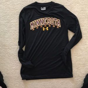 UA University of Minnesota long sleeve heat gear